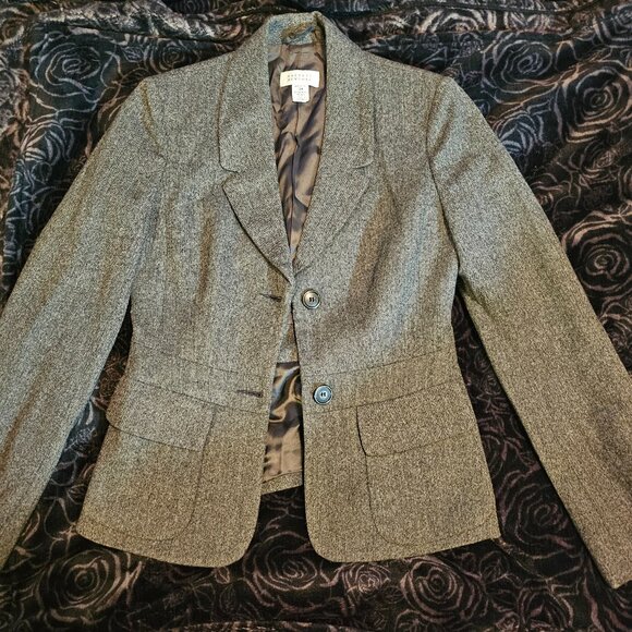 Barney New York Gray Blazer - Picture 1 of 5